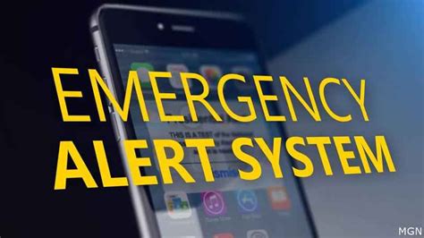 fema fcc to test nationwide emergency alert system wednesday afternoon