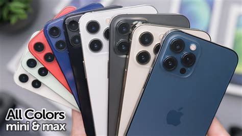 Iphone 12 Mini And Pro Max All Colors In Depth Comparison Which Is Best