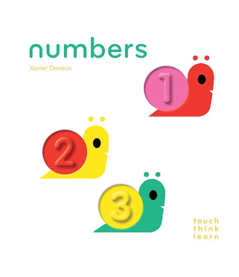 Chronicle Books Touchthinklearn Numbers Book Dillards