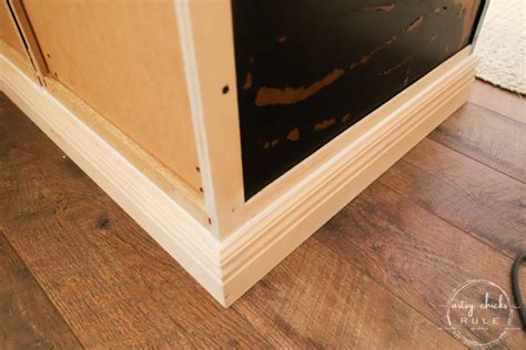 Each of our cabinet lines offer all plywood boxes with 3/4 face frames. DIY Kitchen Island Makeover (made with big box store cabinets!) - Artsy Chicks Rule®