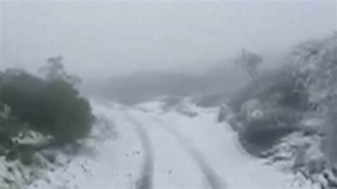Watch Its Fing Snowing Snow Falls In Maui Hawaii Metro Video