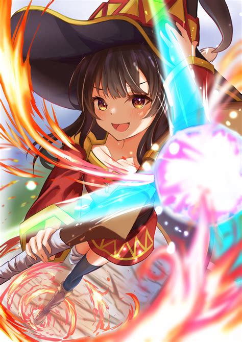 Megumin Casting Explosion Rmegumin