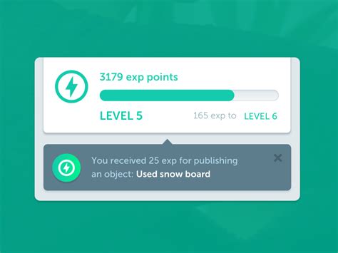 There are multiple methods of earning experience points, but the primary source is through defeating monsters. Experience points by Álvaro Castaño on Dribbble