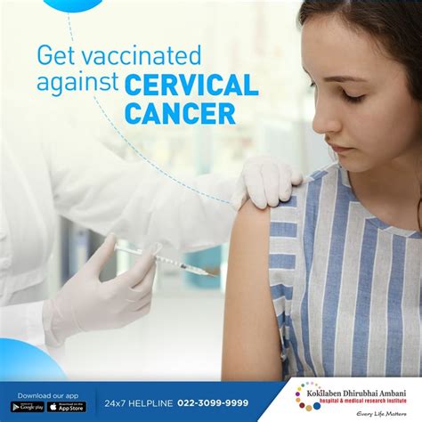 Get Vaccinated Against Cervical Cancer