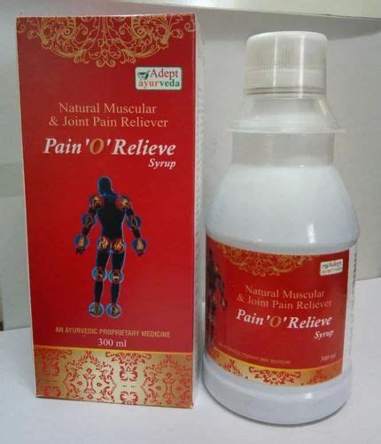 Adept Ayurveda Ayurvedic Joint Pain Syrup Packaging Size 300 Ml