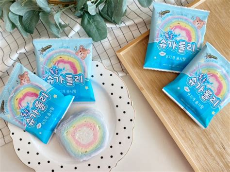 어린이집 간식 답례품 추천 무지개솜사탕 슈가롤리 네이버 블로그
