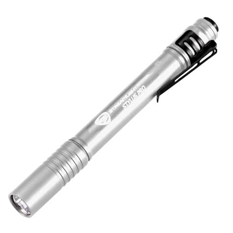 Streamlight Stylus Pro 90 Lumen Led Penlightflashlight Silver 66121