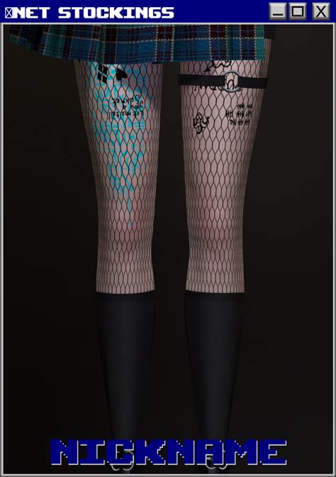 Net Stockings Sims 4 Body Mods Beret Hat Ts4 Cc Maxis Match Sims