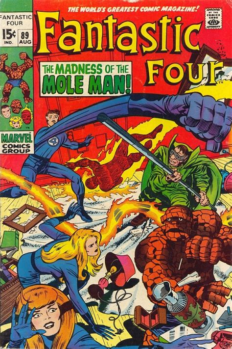 The early issues were reprinted in marvel collector's item classics. 1000+ images about Fantastic Four comic covers on ...