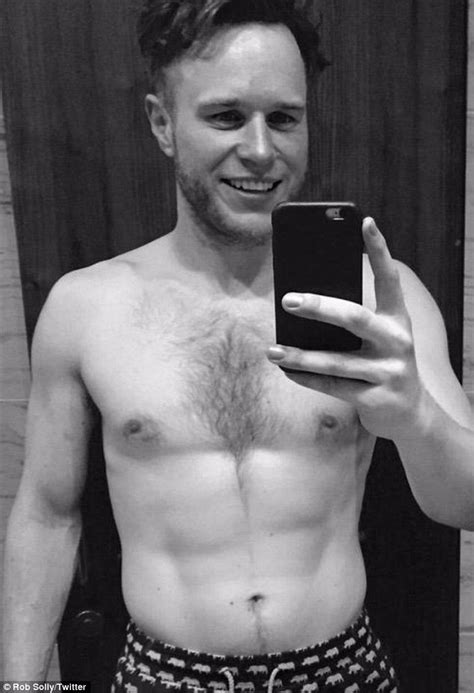 Olly Murs Shirtless As He Displays Torso Transformation In Before And