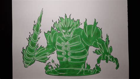 How To Draw Susanoo Shisui Naruto 418 Youtube