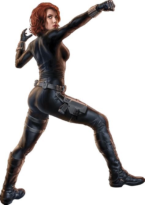 Black Widow Marvel Avengers Picture Png Transparent Background