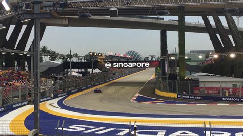 View From Turn 2 Grandstand At Singapore Grand Prix Youtube