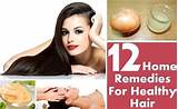 Healthy Home Remedies For Hair Photos