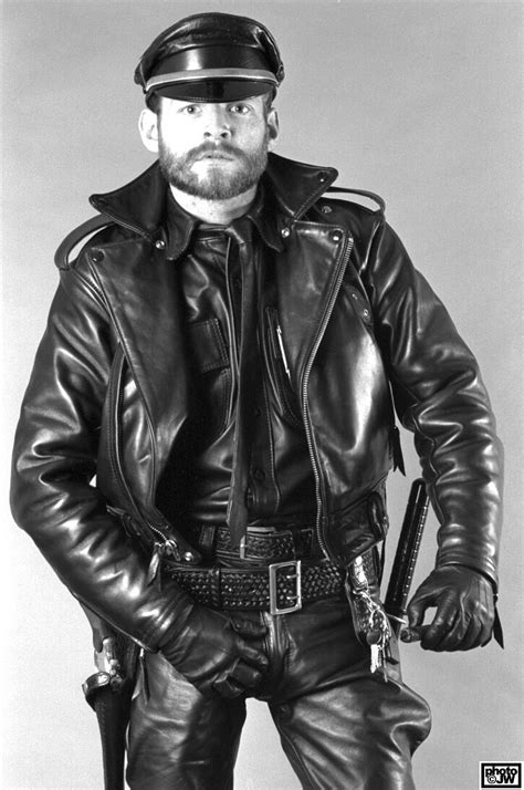 Jim Wigler Photo Leather Jacket Men Police Jacket Mens Leather