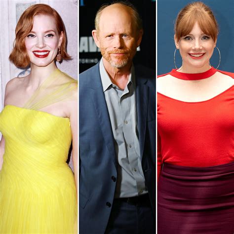 Jessica Chastain Says Ron Howard Once Mistook Her For Daughter Bryce