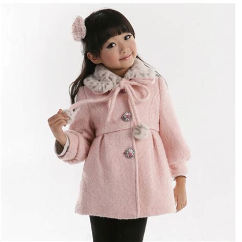 Retail Free Shipping 2012 Long Winter Coats For Girls Dress Coats Baby