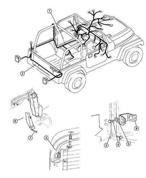 A wiring diagram is a simplified conventional photographic representation of an electrical circuit. 1998 JEEP WRANGLER TJ FUSE BOX - Auto Electrical Wiring Diagram