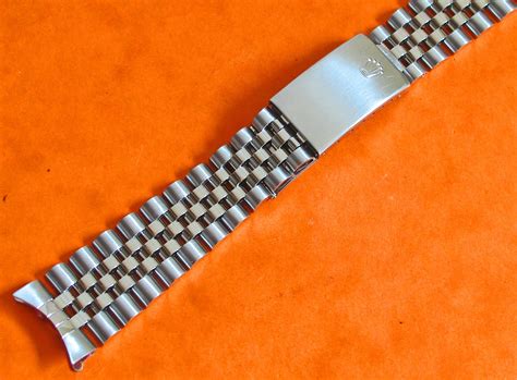 Authentic Men's Rolex SS 20mm Jubilee Bracelet Band Excellent Condition