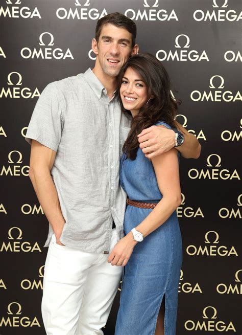 michael phelps steps out with nicole johnson after his retirement announcement nicole johnson