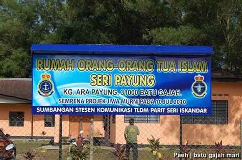 Rumah kebajikan orang tua gombak. Batu Gajah Mari: Rumah Orang- Orang Tua Islam diabai