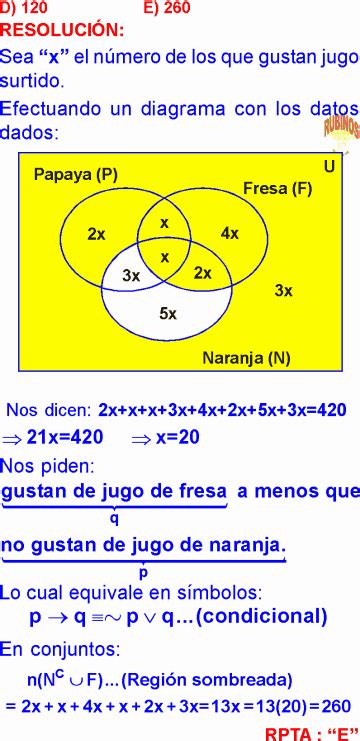 DIAGRAMAS DE VENN EULER EN 3 CONJUNTOS PROBLEMAS RESUELTOS