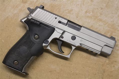 Sig Sauer P226r Stainless 40 Sandw Dasa Police Trade Ins With Crimson