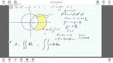 Www.mathcentre.ac.uk 2 c mathcentre 2009 DOUBLE INTEGRALS IN POLAR COORDINATES TO Find Area between ...