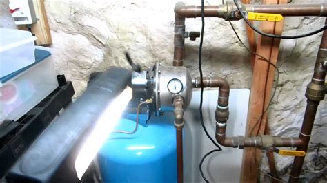 Water pressure booster pump and tank guide water pressure versus. domestic water booster pump on 1 1/2 water main - YouTube