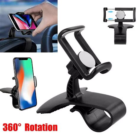 New 360 Degree Rotation Car Hud Dashboard Mount Holder Stand Bracket