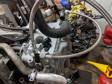 Iags Braided Turbo Oil Line Install More Flex For Less Breakage