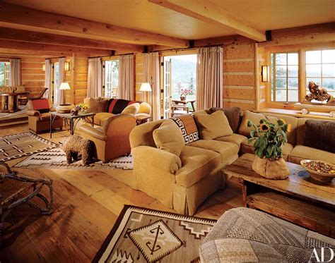 How To Elegantly Style A Log Home With Images Log Cabin Interior