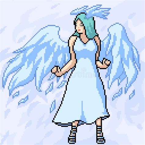 Angel Wings Pixel Art