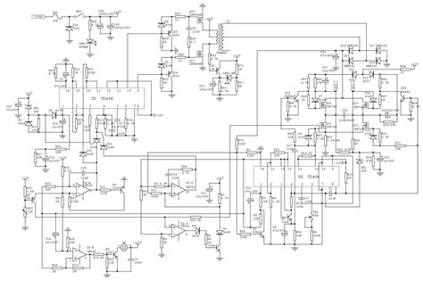 Common Inverter Principle Diagram On The Market12vdc To 220vac 150w