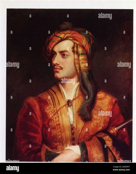 Thomas Phillips1770 1845portrait Of Lord Byron Stock Photo Alamy