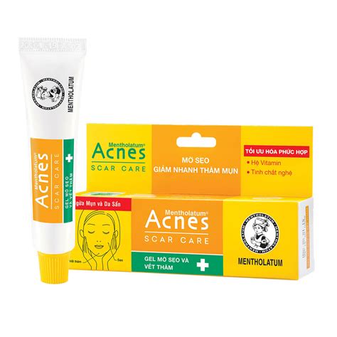 Acnes Scar Care – Gel Mờ Sẹo Và Vết Thâm – Acnes kem trị mụn và ngăn