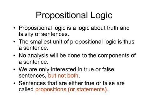 Short Little Lessons In Logic More On Propositions Philosophy News