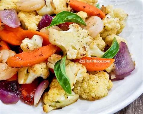 Cauliflower Shrimp Stir Fry Roti N Rice