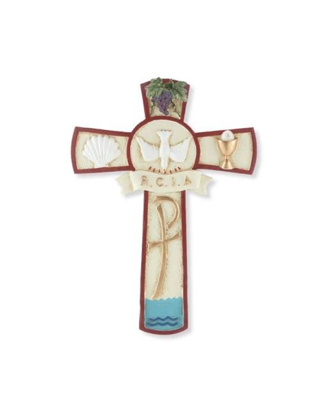 Rcia Wall Cross Colorful Reillys Church Supply And T Boutique