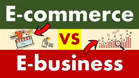 Differences Between E Commerce And E Business Youtube
