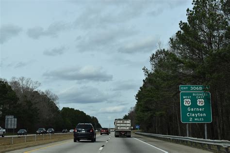Interstate 40 West Wake County Aaroads North Carolina
