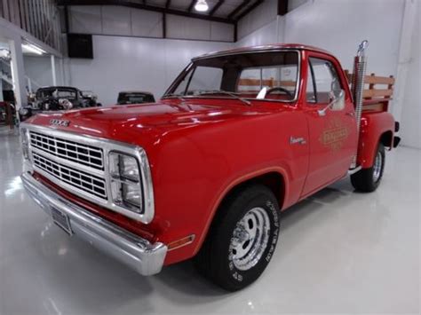 Find Used 1979 Dodge Little Red Truck Incredibly Original Rare