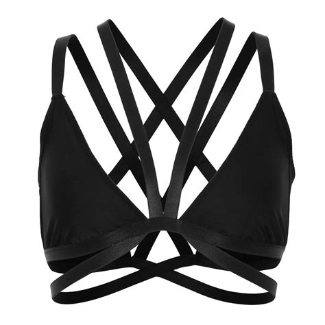 Love It Sexy Bra Sexy Women Strappy Bralette Cage Caged Back Cut Out