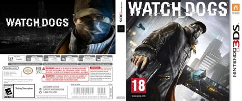 Watch Dogs Nintendo 3ds Box Art Cover By Themonster38fr