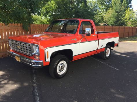 1976 Chevrolet C 10 1976 Chevy Short Bed 4x4 Low Miles 71k With