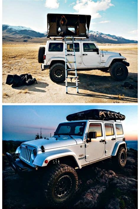 New Jeep Wrangler Modifications Update Roof Top Tent Suspension Tires