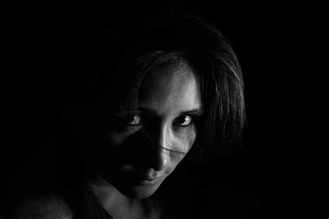 Free Images Person Black And White Girl Woman Dark Female Model Shadow Darkness Close