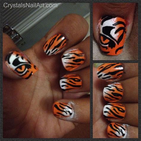 best decorative tiger nail art ideas
