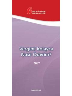 2007 Gelir İdaresi Başkanlığı 2007 gelir daresi ba kanl pdf PDF4PRO