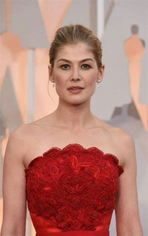 Rosamund Pike At The 87th Academy Awards February 22 2015 Strapless